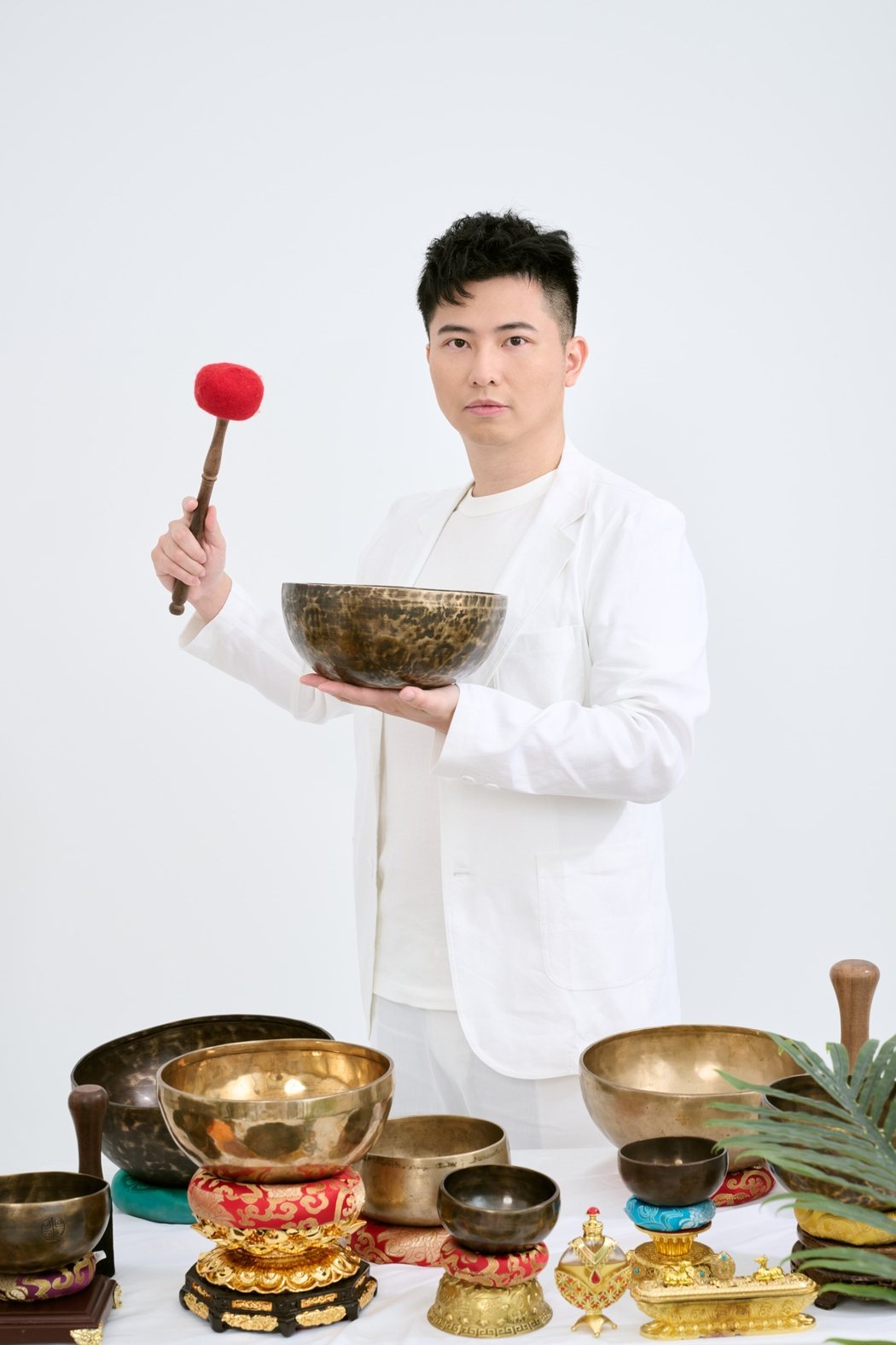 知頌頌缽創辦人賴瑾懿指出,隨著聲音療法需求的提升,愈來愈多人對頌缽音療產生濃厚興趣。知頌/提供